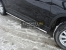 Пороги овальные с проступью 75х42 мм Mazda CX-5 2012